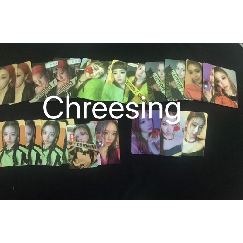 Photocard PC ITZY Guess Who Yeji Ryujin Lia Yuna Chaeryeong
