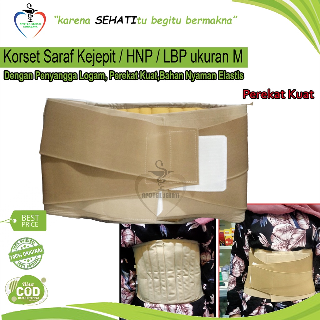 TERBUKTI KORSET HNP LUMBAL SARAF KEJEPIT SAKIT PUNGGUNG LBP