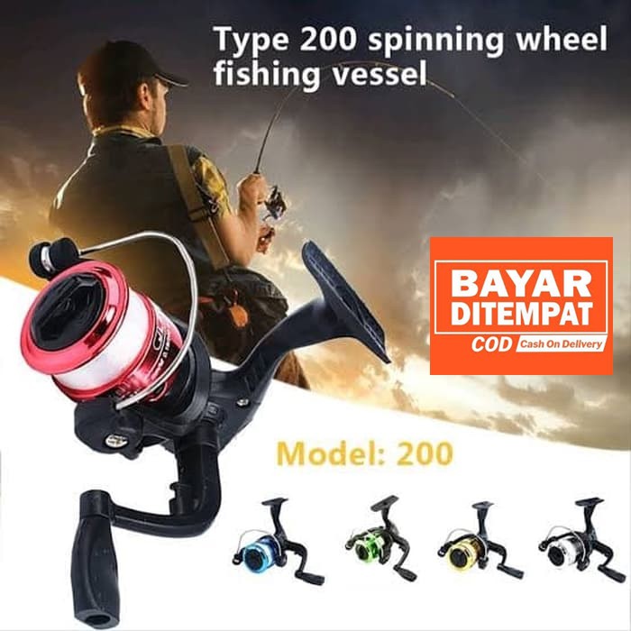 PROMO (CUCI GUDANG) REEL PANCING KOLAM EMPANG PREMIUM ORIGINAL ALAT PANCING MURAH JORAN PANCING SET