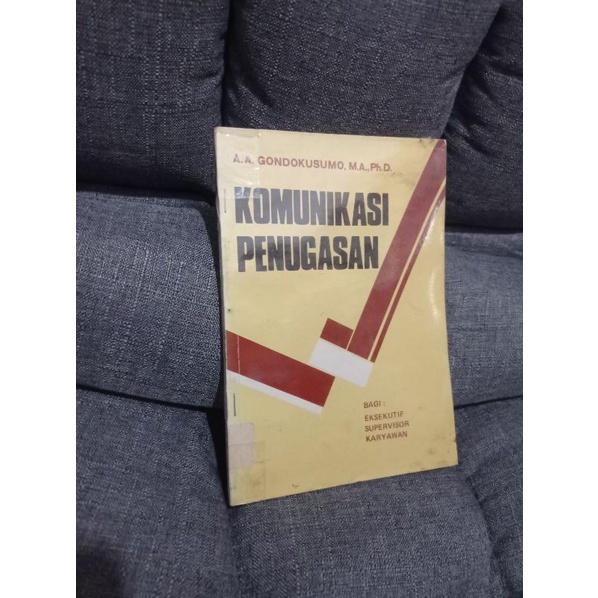 buku komunikasi penugasan original Gondokusumo