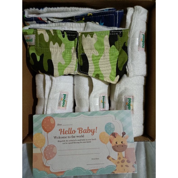 Hampers clodi nadnad untuk new born