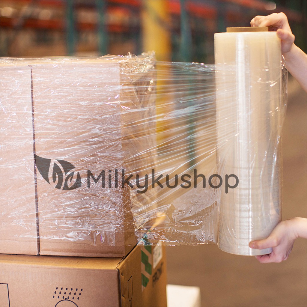 STRETCH FILM 50 CM X 300 M PLASTIK WRAPPING NON FOOD GRADE