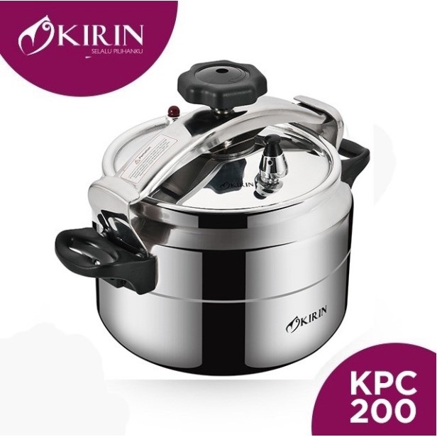 KIRIN Panci Presto Pressure Cooker 20 Liter KPC 200 KPC-200