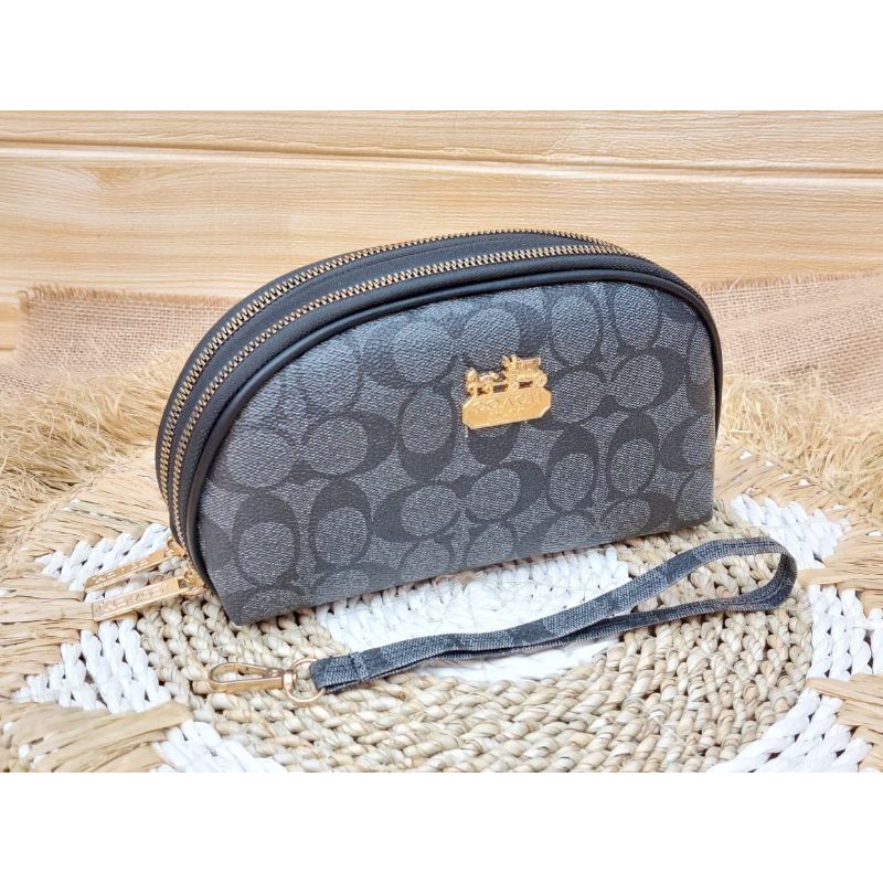 Dompet Oval Resleting 2 Free Tali