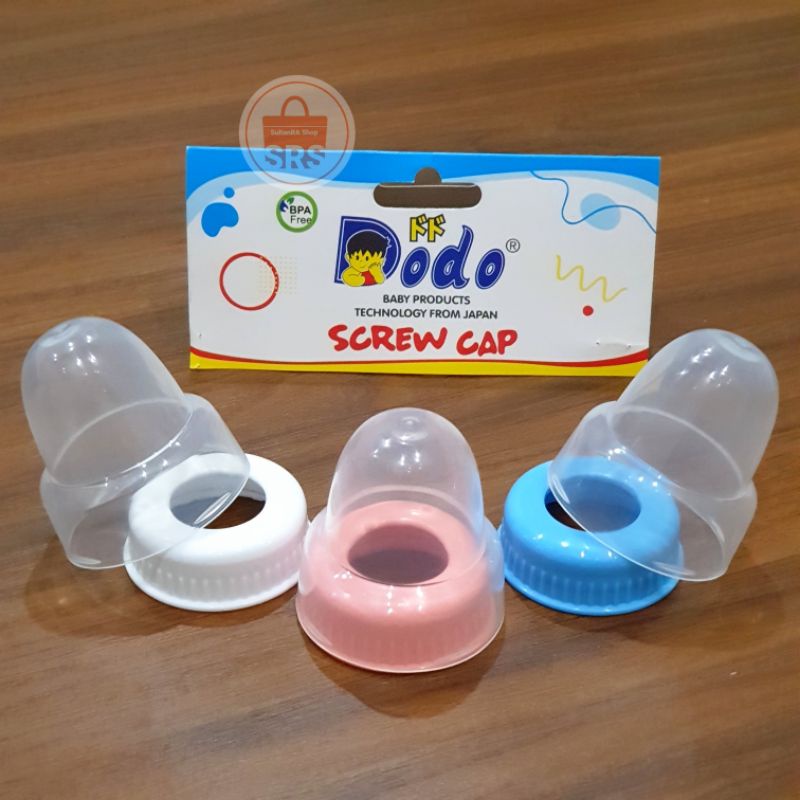 Screw Cup Dodo | Pigeon | Zippy Tutup Botol Standard Cocok Tutup Botol Pigeon Tutup Botol Lainnya (Screw Cap)