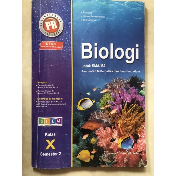 

LKS biologi kls X semester 2 INTAN PARIWARA (BEKAS)