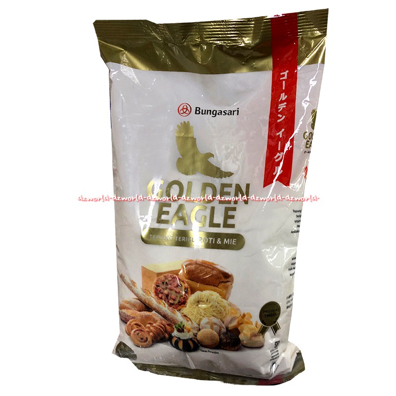 Bungasari Golden Angle 1kg Tepung Terigu Untuk Roti Mie Bunga Sari Trigu Powder Bubuk Bugasari