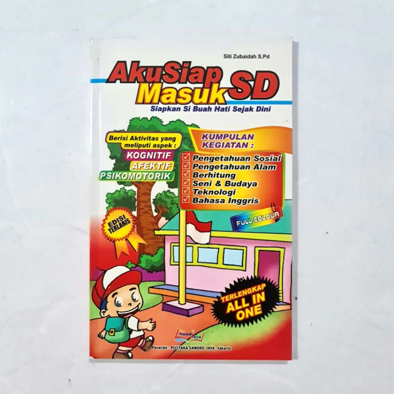 Buku Aku Siap Masuk SD Full Colour Terlengkap