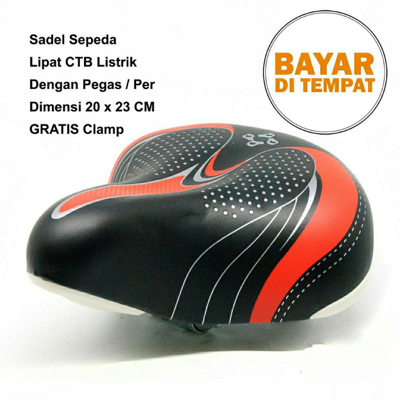 Sadel Sepeda Lipat CTB Mini 20"/24"/26" Universal