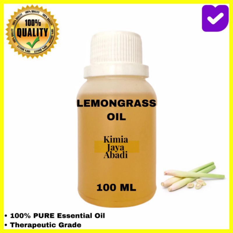 Lemongrass Essential Oil / Minyak Sereh Dapur 100 ML MURNI