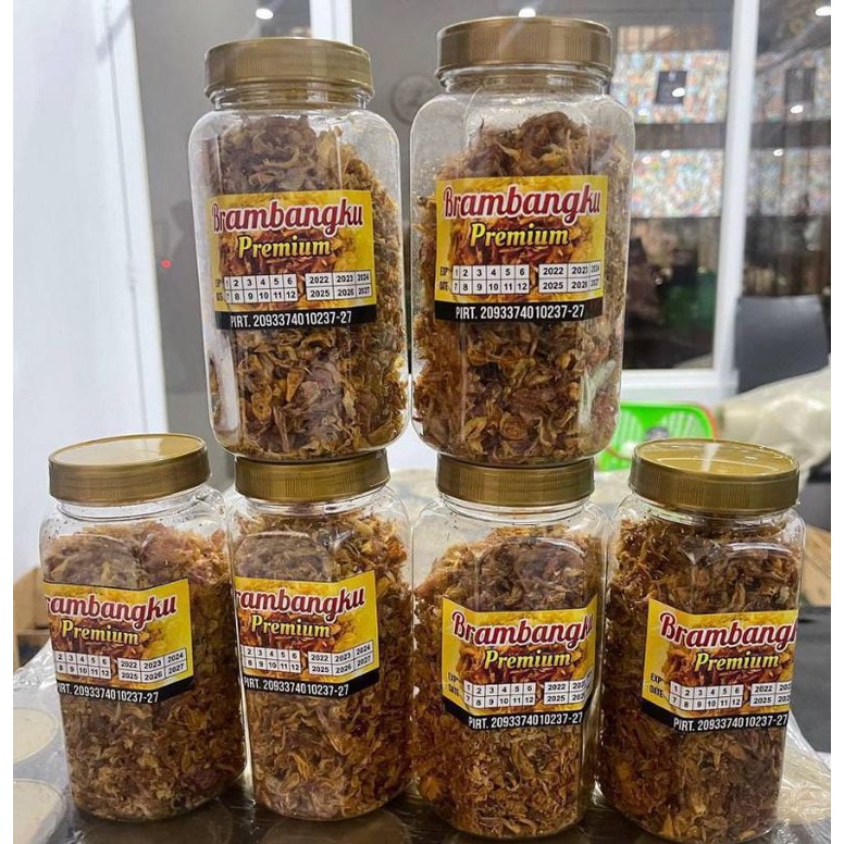 

Brambang goreng premium - bawang merah goreng