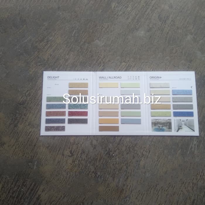 KATALOG FLOORING DECOLITE LG 6HAL SAMPLE KARTU WARNA LANTAI LG HAUSYS