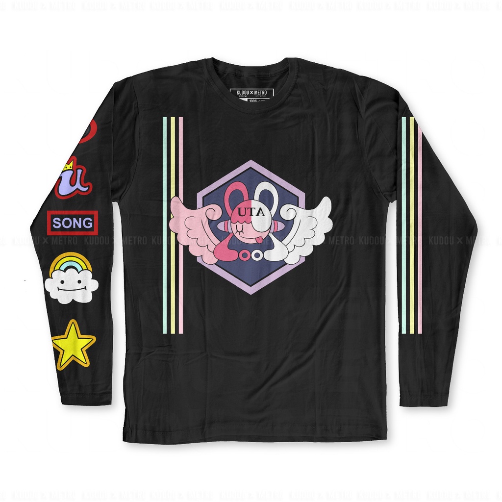 Longsleeve Uta Diva Stripe Anime Manga One Piece Premium Unisex