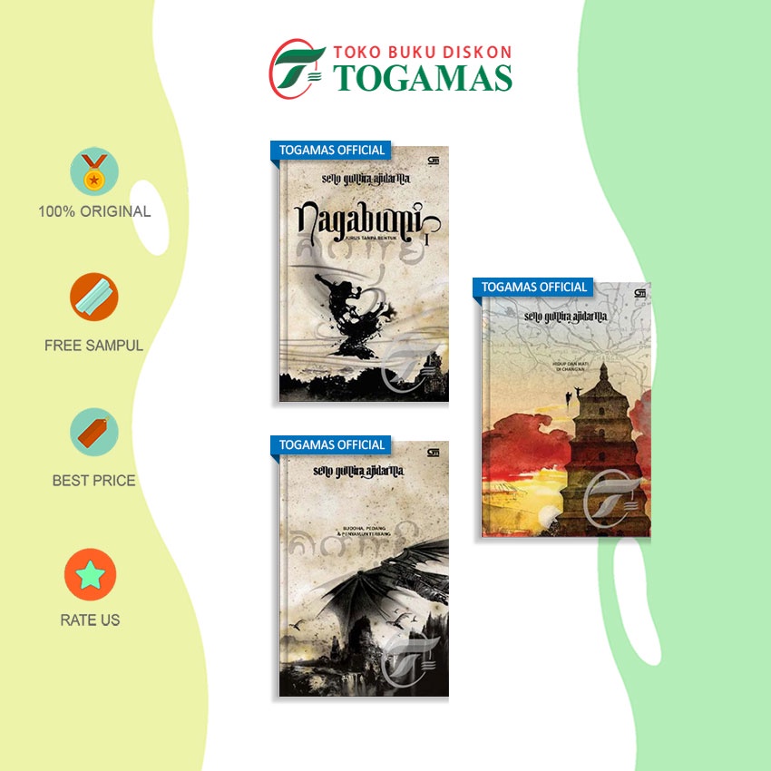 Novel Seri Nagabumi 1 2 3 - Seno Gumira Ajidarma
