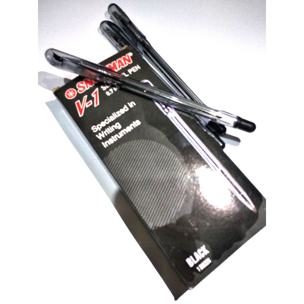 

PULPEN/POLPEN/BULPOIN SNOWMAN V-7 SEMI GEL PEN