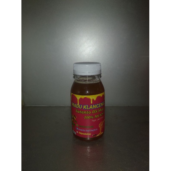 

Madu Klanceng Asli Murni 100% | 80ml & 100ml (Kemasan Ekonomis)