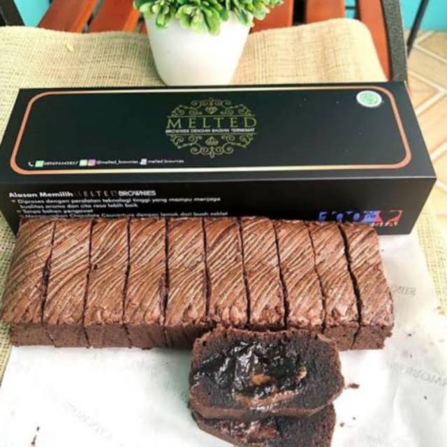 

MELTED Brownies dari Yogyakarta