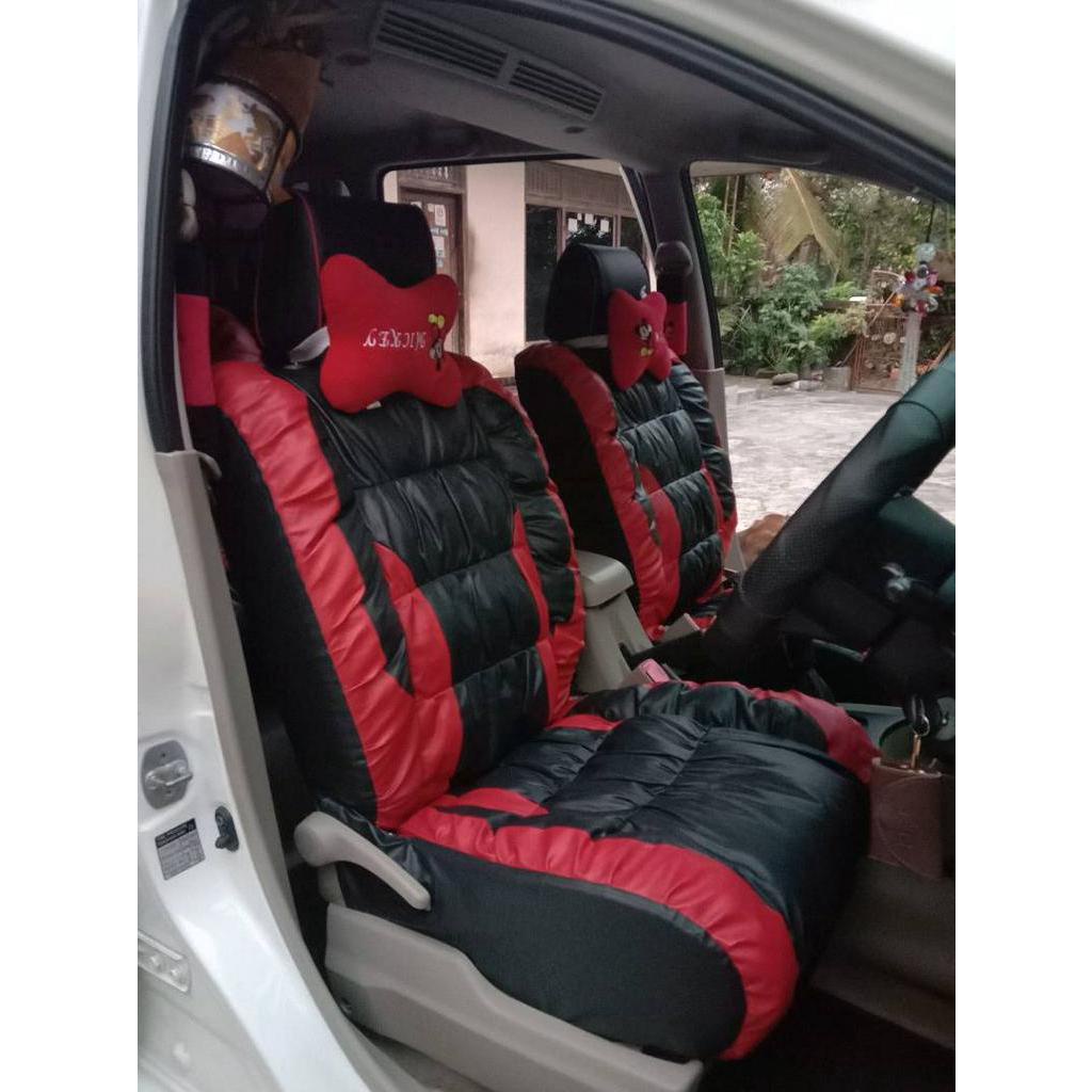 Sarung Jok SOFA Avanza, Xenia, Calya, Mobilio, Innova 3 Baris Bahan OSCAR