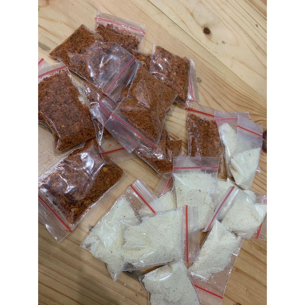 

Bumbu Asin dan Pedas Cimol