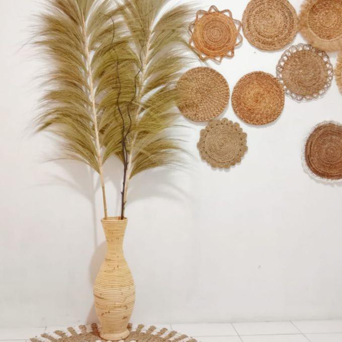 Terpercaya RAYUNG PREMIUM / Rayung Stick / Home decor Rayung Natural / Rayung Rustic / Pampas / De