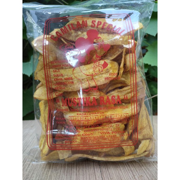 Keripik Pisang Bulat Manis / Pisang Panjang / Ladrang Gurih / Pisang Sale (Lihat Deskripsi)