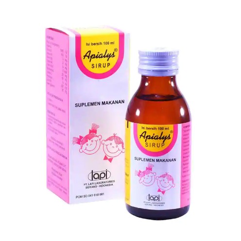 Apialys Sirup 100Ml Suplemen Anak Vitamin Anak Multivitamin