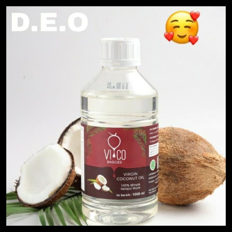 

DISKON TERBATAS !!! VICO BAGOES VCO VIRGIN COCONUT OIL 1000 ML TERLARIS