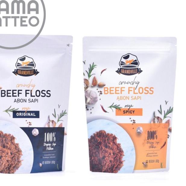 

BIG SALE!! KODE-288 Grandville Beef Floss Abon Sapi Crunchy