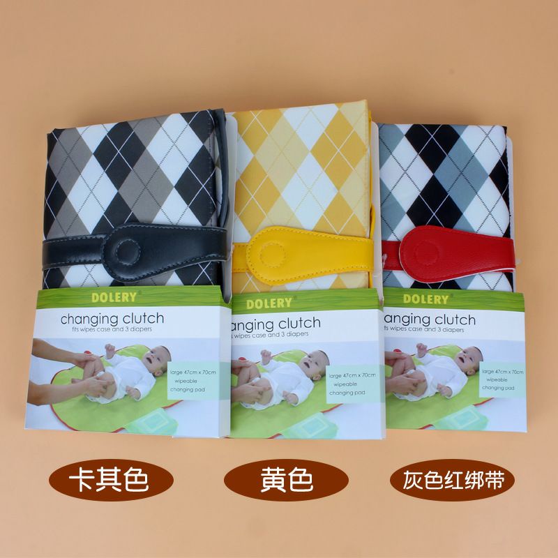 Baby Diaper Pad Unisex Diaper Baby Blanket Foldable Protective Pad/Baby Diapers Pad(Alas gantu popok bayi bentuk clutch)/changing clutch