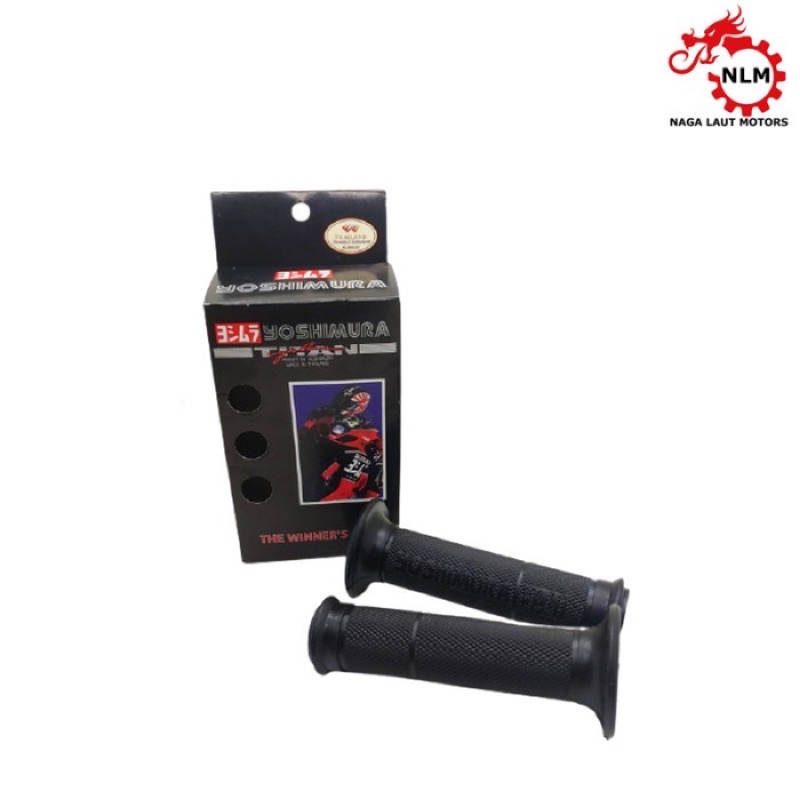 HAND GRIP HAND DAT GRIP PROGRIP SARUNG GAS HITAM POLOS RACING UNIVERSAL HONDA YAMAHA SUZUKI