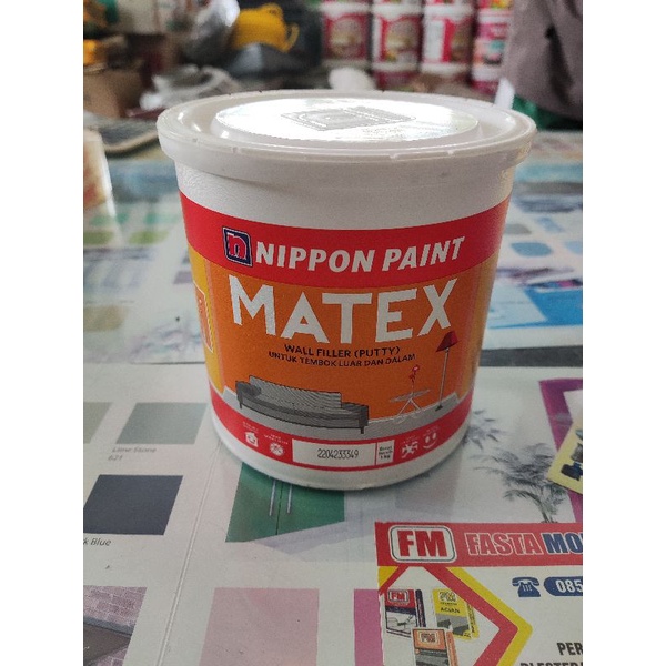 Jual Nippon Paint Matex Wallfiller Dempul Tembok Shopee Indonesia