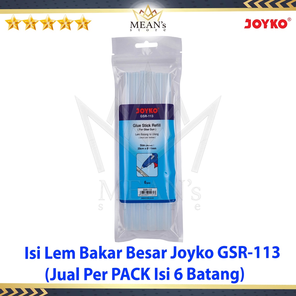 

Lem Bakar Joyko Besar GSR-113 / Refill Glue Gun Besar 113