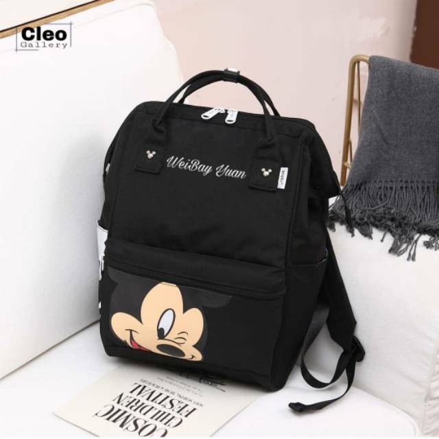 TAS RANSEL MICKEY MOUSE NIQABIS