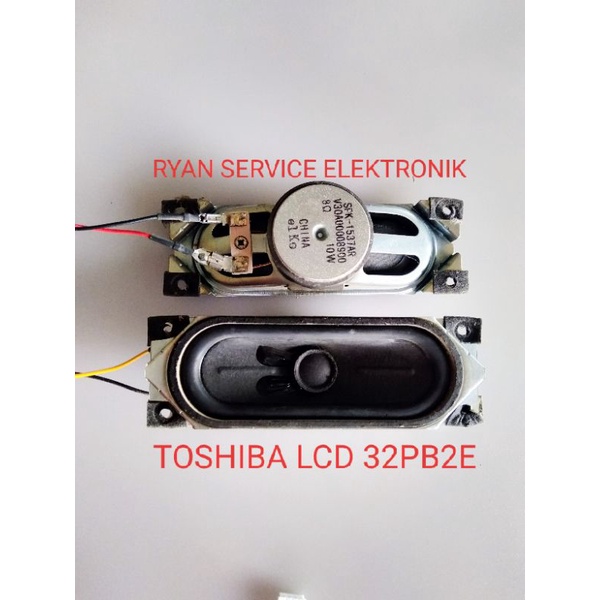 SEPASANG SPEAKER TV LCD TOSHIBA 32PB2E