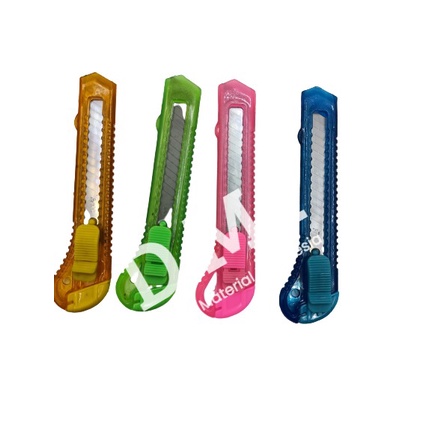 

Cutter Besar Warna Warni | Pisau Cuter Kuat & Tajam Premium | ATK