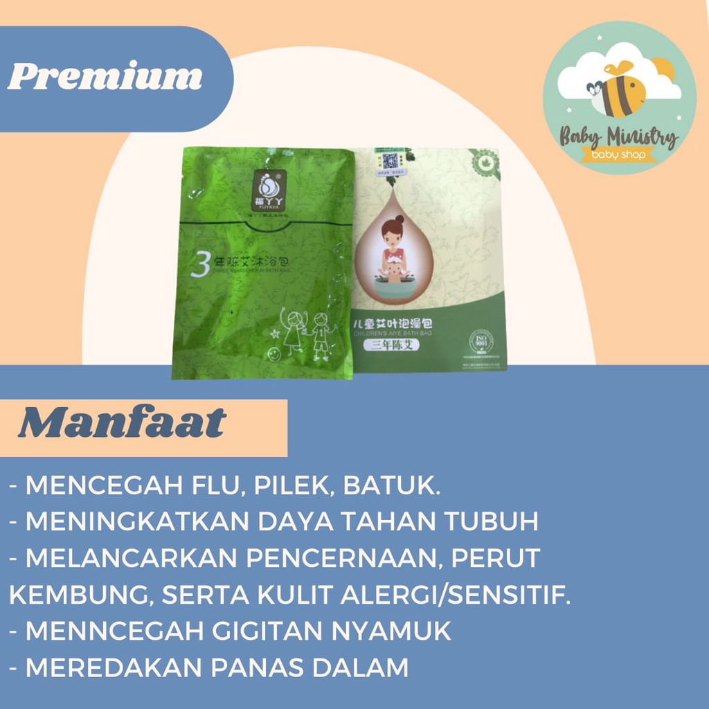 ( 1 BOX ) FUYAYA HERBAL TEA BABY BATH / TEH MANDI HERBAL UNTUK ANAK/ FLU/ BATUK / CAOBEN TEH MANDI ANAK ALERGI / TEH MANDI NAFSU MAKAN / TEH MANDI DAYA TAHAN TUBUH / PILEK / HIDUNG MELER / HIDUNG TERSUMBAT / PANAS DALAM / SINUSITIS / ECZEMA / KULIT GATAL