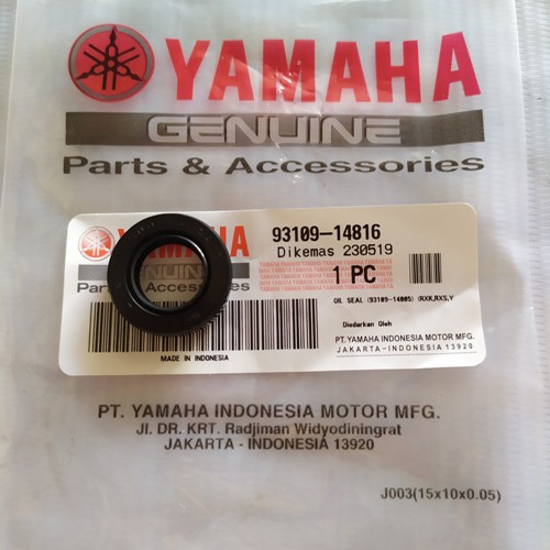 Seal Kruk As Mio J , Xeon (93102-25816) Asli Yamaha