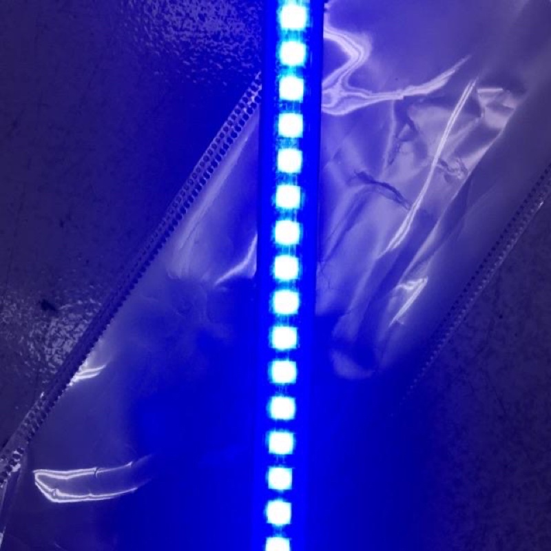 Lampu kolong led strip 12 Volt bis truk running flexible waterproof 32Cm 5050led