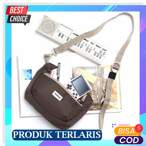 Tas Selempang Distro Pria Terbaru Travel Bag Kecil Cross Body - Sligbag Slimbag Mini-Haeriadistore03