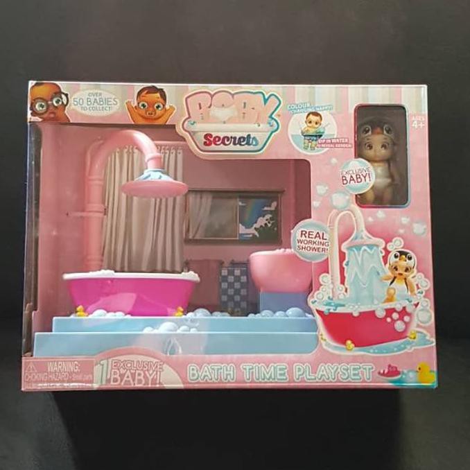 baby secrets bath time playset