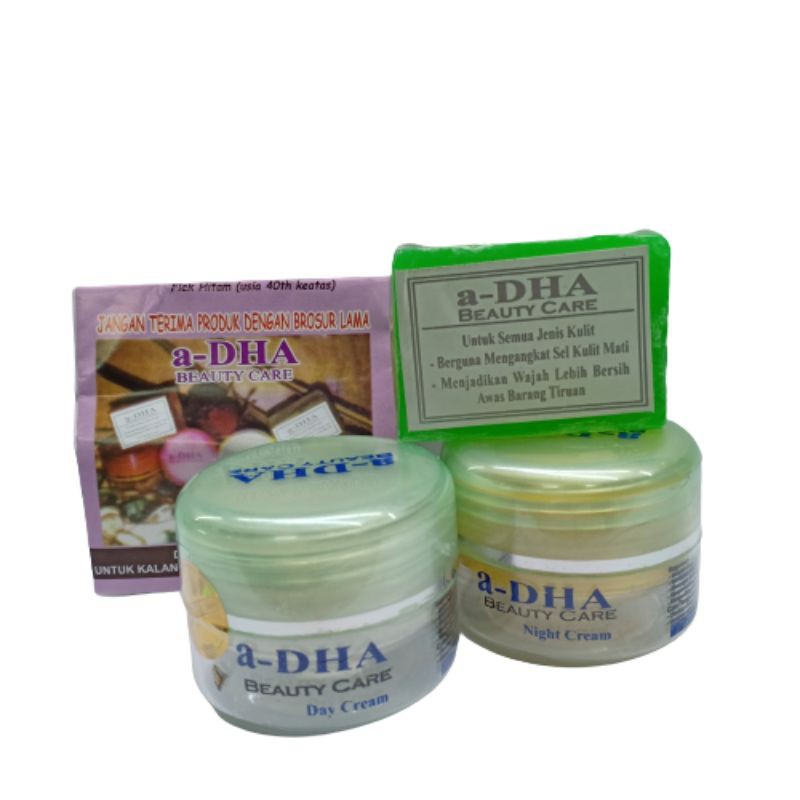 paket cream a dha holo super 3in1 Hijau