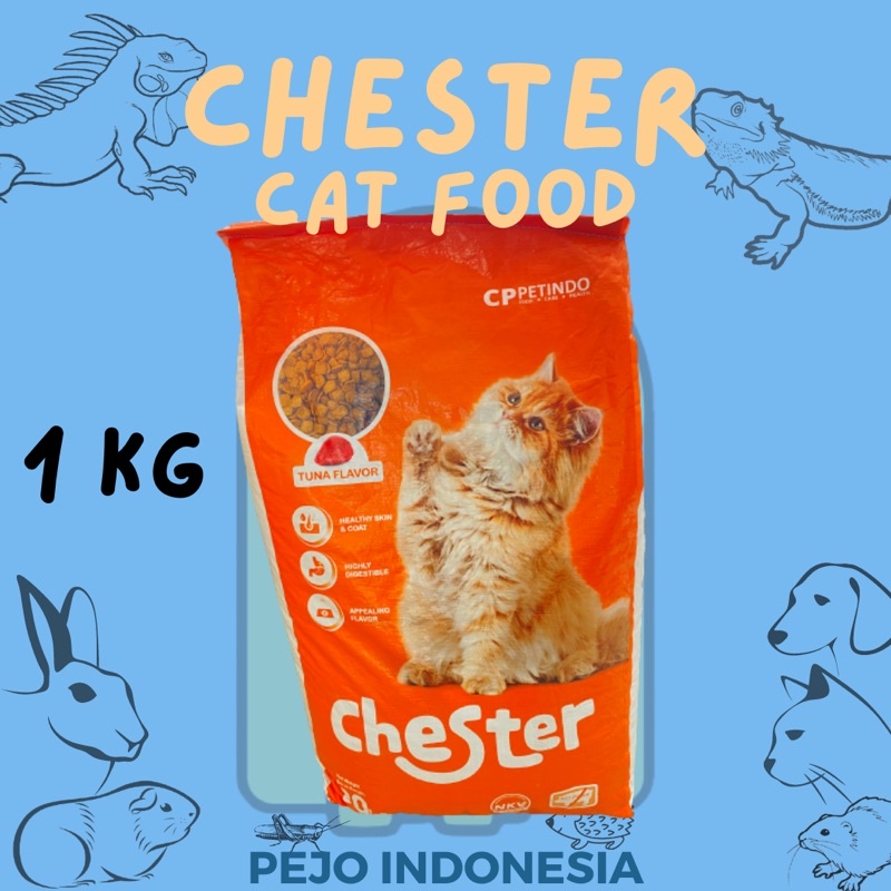 Chester Cat Food Makanan Kucing 1kg