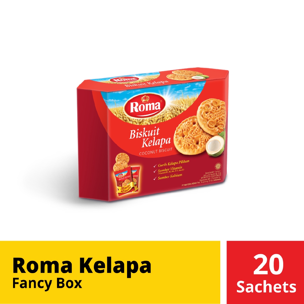 

Roma Kelapa Fancy Box 20 Sachets