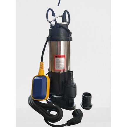 MAXPUMP V180F Pompa Celup Air Kotor Otomatis Mesin Pompa Air kolam ikan 0.25Hp 180watt 220volt 50Hz 2inch