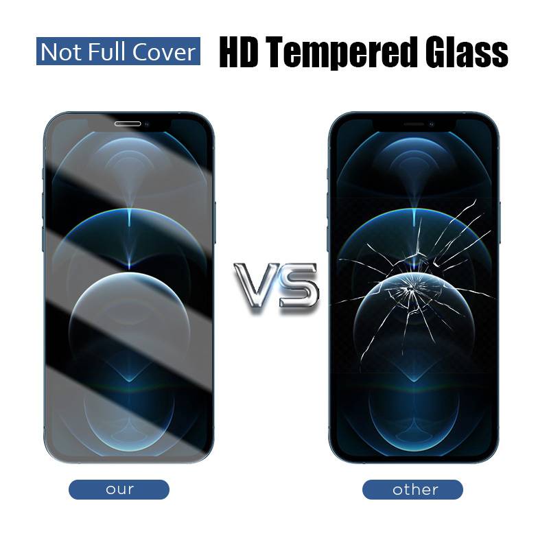 9D Full Coverage Screen Protector For IPhone 11 12 Pro Max Mini Screen Protector For iPhone 6 6s 7 8 Plus X XS Max XR SE 2020