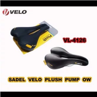 Sadel Sepeda Velo Plus Pump VL4126 Lubang