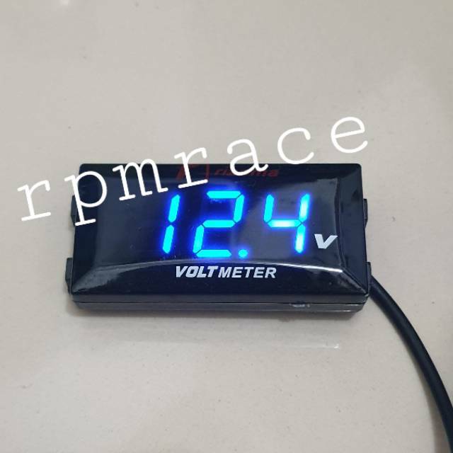 Volt Meter Aki Voltmeter Untuk Pengukur Aki Motor