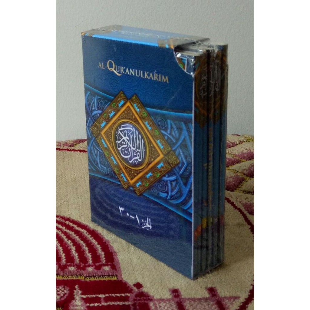 Al Quran Alquran Mina Tilawah Kecil Sc Per 5 Juz 6 Jilid Syaamil Quran