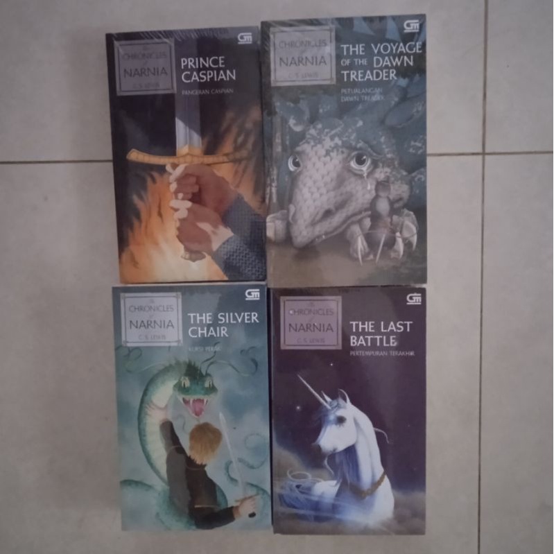 Serial The Chronicles of Narnia - CS Lewis - Kover Baru