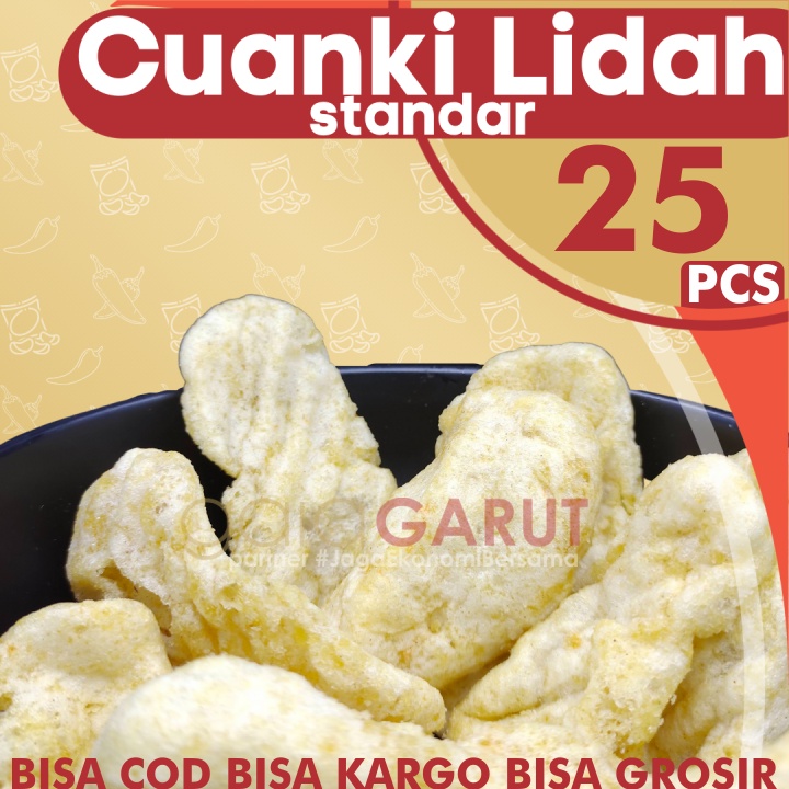 Jual Cuanki Lidah Standar 25pcs Pelengkap Baso Aci Seblak By Gg Bisa